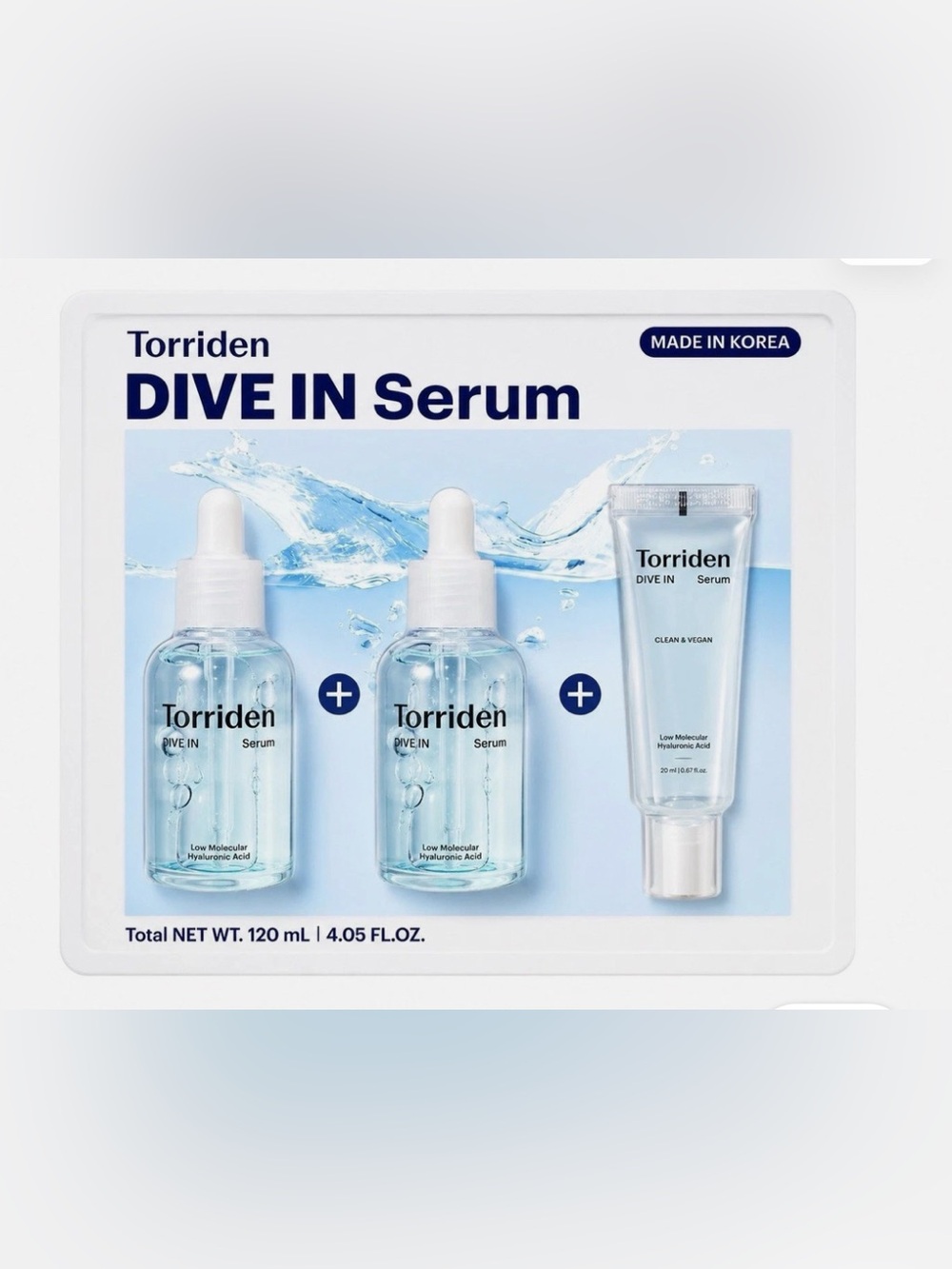 Torriden DIVE-IN Low Molecular Hyaluronic Acid Serum Set